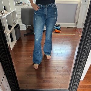 Classic Blue Boot Cut Jeans